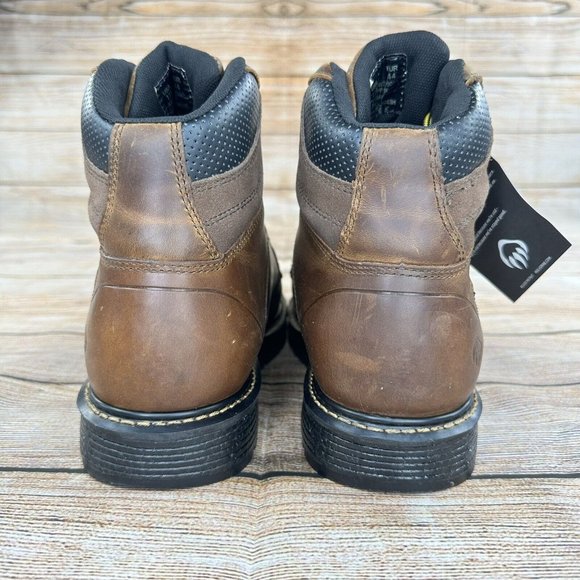 Wolverine Hellcat 6” Boots Men Size 11 M Ultraspring Moc Toe Work WP Boots - NEW main image 7